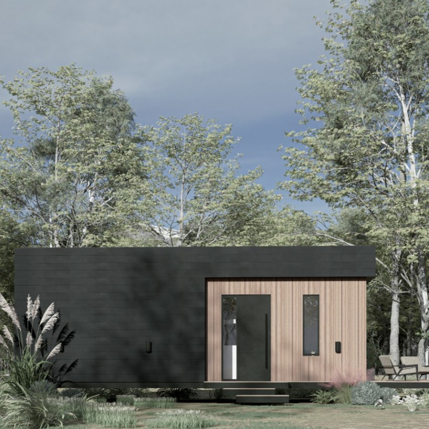 Módulo 1 habitación 25m² CC Módulos — interior
