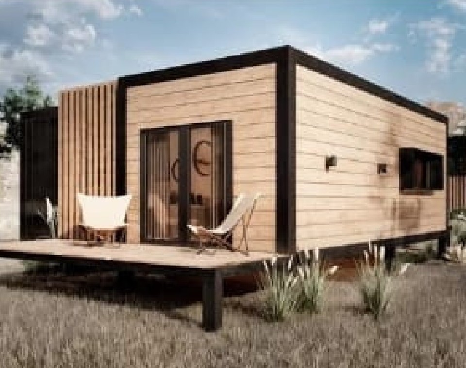 Módulo 1 habitación 46m² Premium CC Módulos — sala de estar